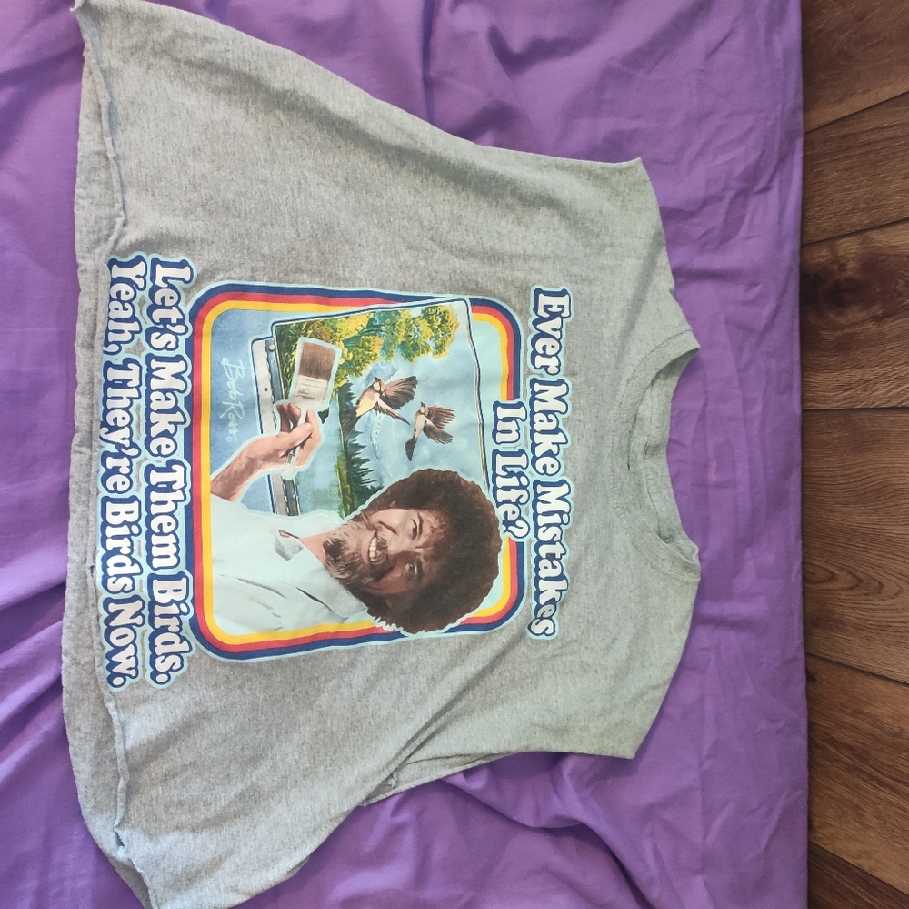 Bob Ross crop top